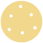 yellow disc